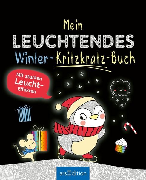 Produktbild: Mein leuchtendes Winter-Kritzkratz-Buch