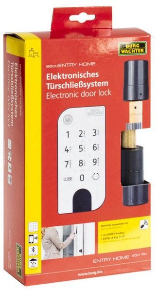 Produktbild: Burg W&auml;chter ENTRYhome 5001 PIN 50010 T&uuml;rschloss IP53