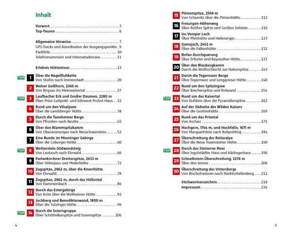 Produktbild: ROTHER Wanderbuch H&uuml;ttentouren Bayerische Alpen mit angrenzendem Tirol. 30 Touren f&uuml;r 2-4 Tage