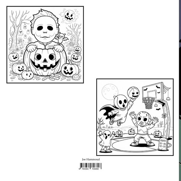 Produktbild: Halloween Cutest Serial Killers Malbuch f&uuml;r Erwachsene