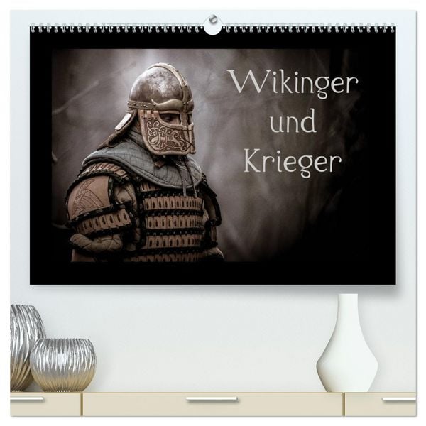 Produktbild: Wikinger und Krieger (hochwertiger Premium Wandkalender 2026 DIN A2 quer), Kunstdruck in Hochglanz