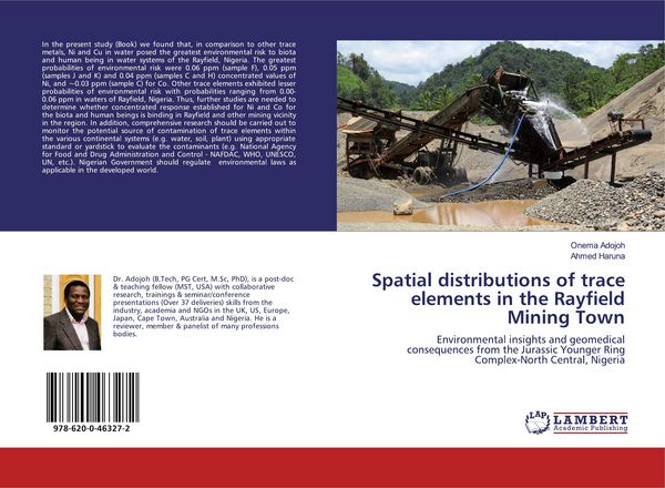 Produktbild: Spatial distributions of trace elements in the Rayfield Mining Town