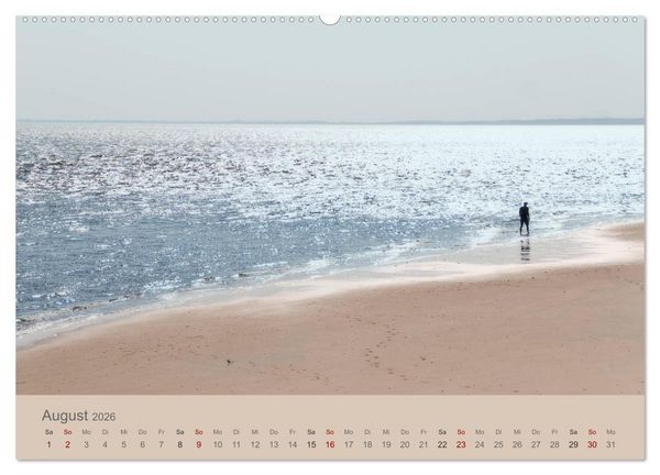 Produktbild: Sylt-Momente (hochwertiger Premium Wandkalender 2026 DIN A2 quer), Kunstdruck in Hochglanz