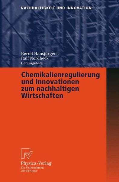Produktbild: Chemikalienregulierung und Innovationen zum nachhaltigen Wirtschaften