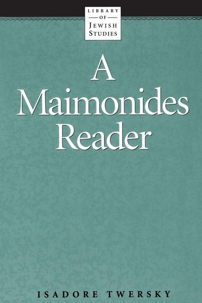 Produktbild: A Maimonides Reader