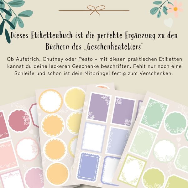 Produktbild: Geschenkeatelier. Kreative Etiketten