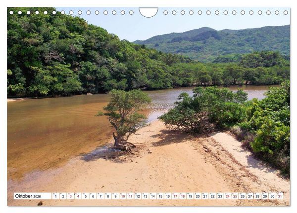 Produktbild: Okinawa - Subtropische Inselwelt im S&uuml;den Japans (Wandkalender 2026 DIN A4 quer), CALVENDO Monatskalender