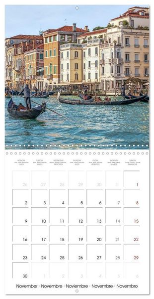 Produktbild: Venice - Magic of the Serinissima (Wall Calendar 2026 12 &times; 12 Inch) CALVENDO 12 Month Wall Calendar