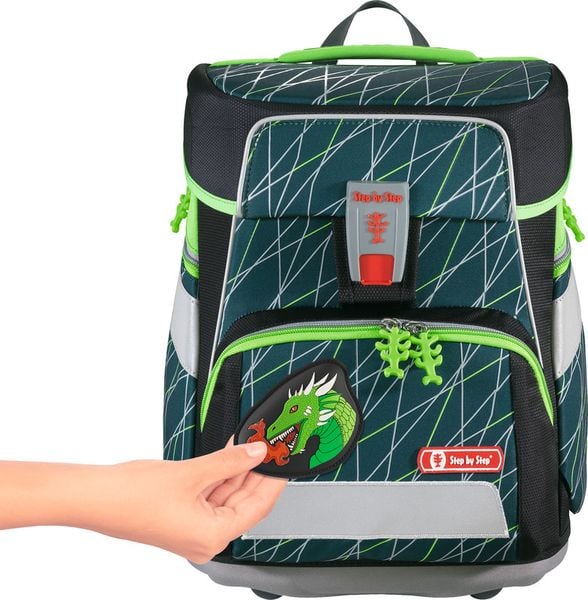 Produktbild: STEP BY STEP&reg; Schulrucksack Zubeh&ouml;r Magic Mags Flash, Mystic Dragon Zion