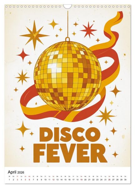 Produktbild: Feel the Groove &ndash; Funk & Soul Vintage (Wandkalender 2026 DIN A3 hoch), CALVENDO Monatskalender