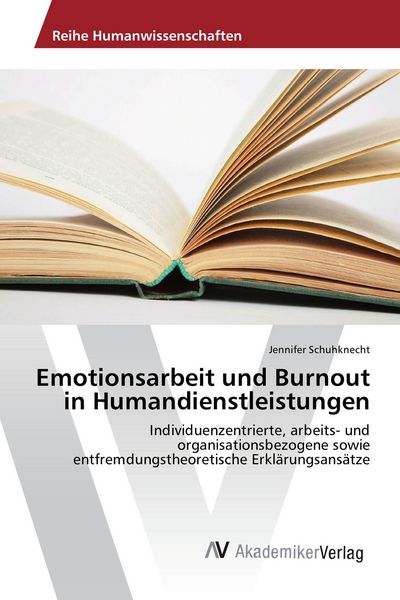 Produktbild: Emotionsarbeit und Burnout in Humandienstleistungen