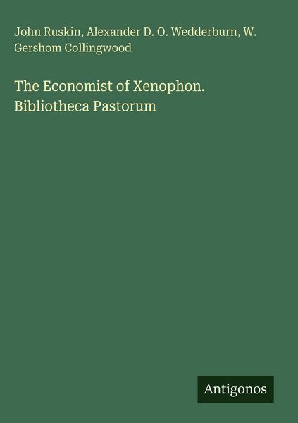 Produktbild: The Economist of Xenophon. Bibliotheca Pastorum