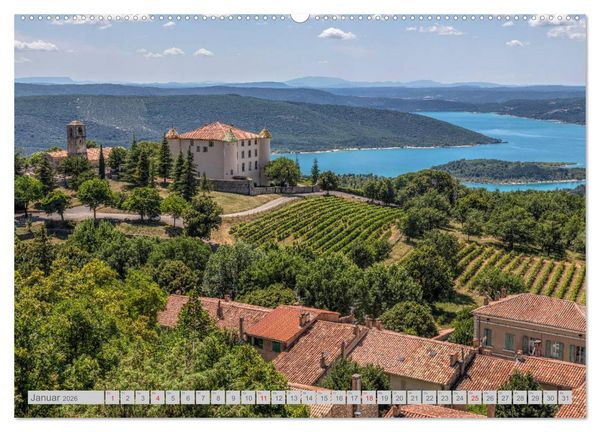 Produktbild: Provence, der sinnliche S&uuml;den Frankreichs (Wandkalender 2026 DIN A2 quer), CALVENDO Monatskalender