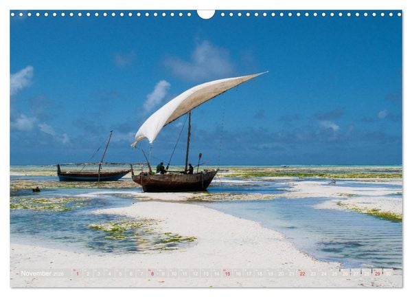 Produktbild: Sansibar - Impressionen von Rolf Dietz (Wandkalender 2026 DIN A3 quer), CALVENDO Monatskalender