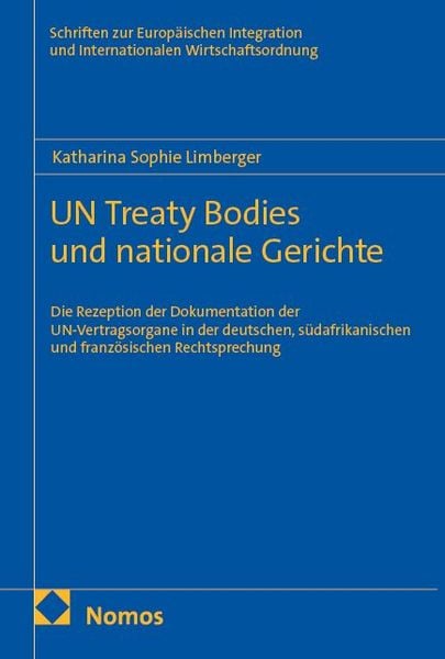 Produktbild: UN Treaty Bodies und nationale Gerichte