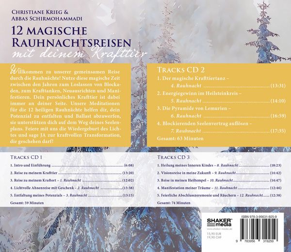 Produktbild: 12 magische Rauhnachtsreisen mit deinem Krafttier -CD 2-