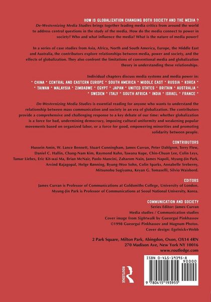 Produktbild: De-Westernizing Media Studies