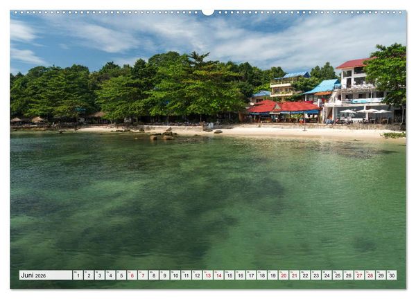 Produktbild: K&ouml;nigreich Kambodscha (Wandkalender 2026 DIN A2 quer), CALVENDO Monatskalender