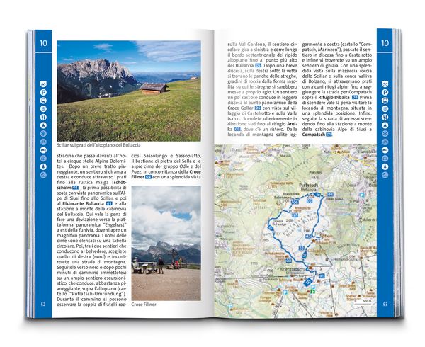 Produktbild: KOMPASS guida escursionistica Alpe di Siusi, Sassolungo, Sciliar, Catinaccio, 35 itinerari
