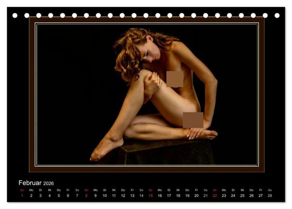 Produktbild: Reizvolle ungarische Grazien (Tischkalender 2026 DIN A5 quer), CALVENDO Monatskalender