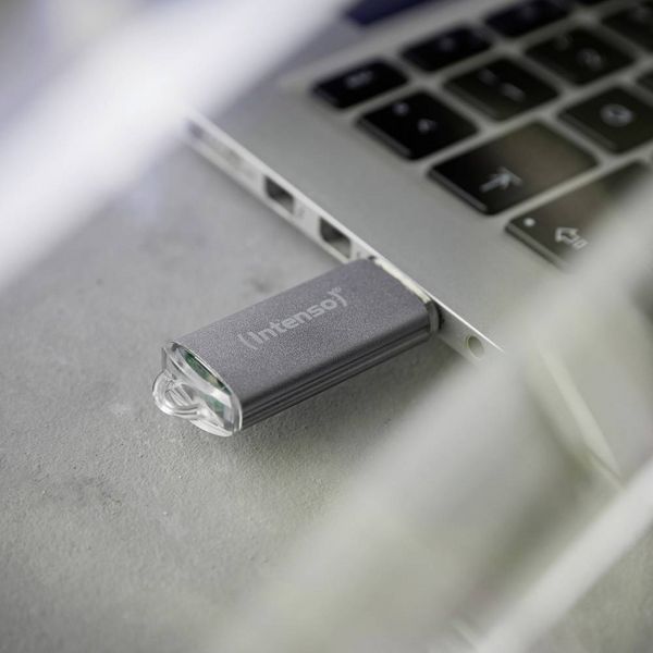 Produktbild: Intenso Jet Line USB-Stick 64GB Silber 3541490 USB-A (USB 3.2 Gen 1)