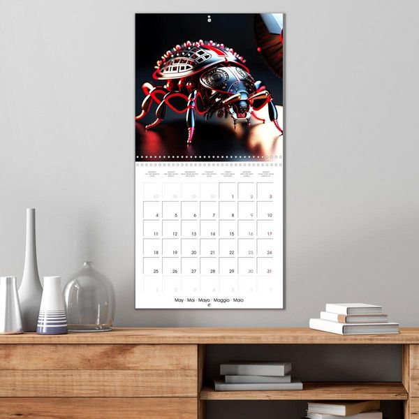 Produktbild: Mechanical Insects (Wall Calendar 2026 12 &times; 12 Inch) CALVENDO 12 Month Wall Calendar
