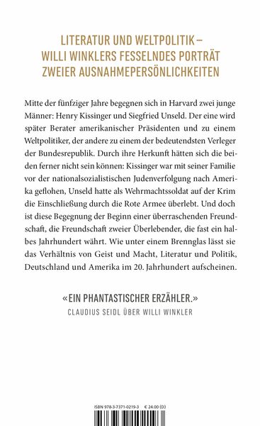 Produktbild: Kissinger & Unseld