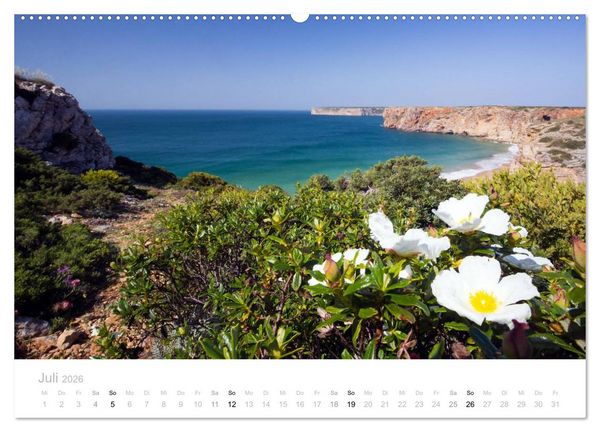 Produktbild: Portugal im Fr&uuml;hling (Wandkalender 2026 DIN A2 quer), CALVENDO Monatskalender