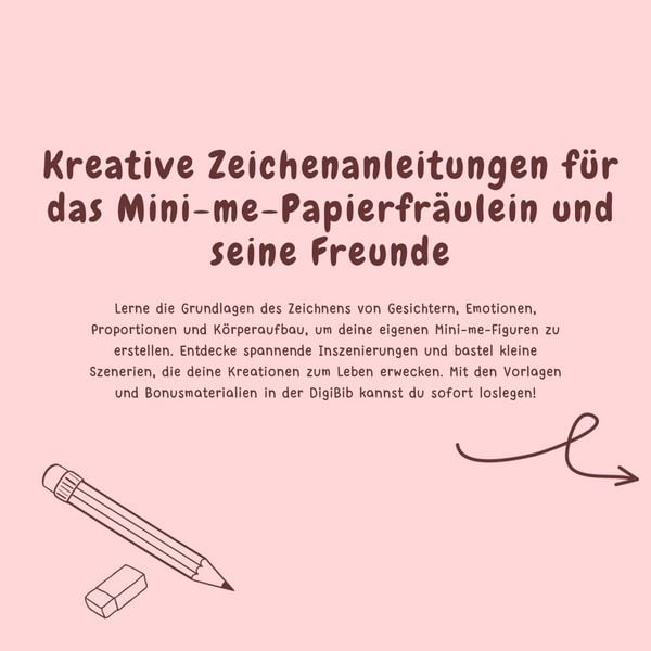Produktbild: Papierfr&auml;ulein & friends. Die Mini me Zeichenschule