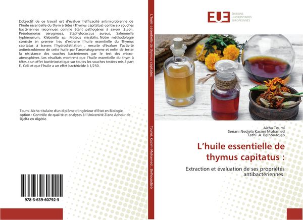 Produktbild: L'huile essentielle de thymus capitatus :