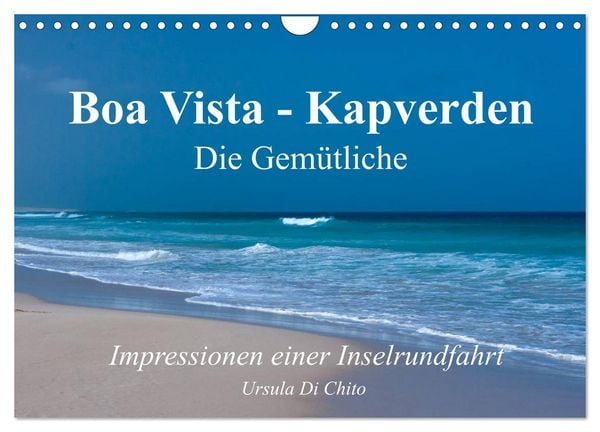 Produktbild: Boa Vista - Kapverden. Die Gem&uuml;tliche (Wandkalender 2026 DIN A4 quer), CALVENDO Monatskalender