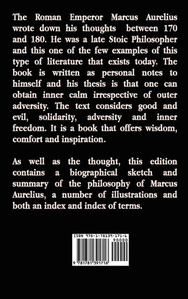 Produktbild: Meditations - The Thoughts of the Emperor Marcus Aurelius Antoninus - With Biographical Sketch, Philosophy Of, Illustrations, Index and Index of Terms