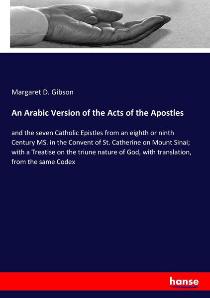 Produktbild: An Arabic Version of the Acts of the Apostles