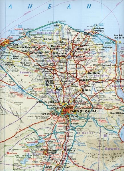 Reise Know-How Landkarte Ägypten (1:1.125.000)