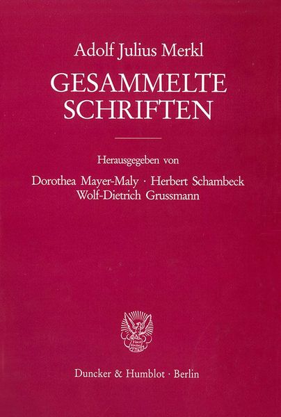 Produktbild: Gesammelte Schriften II/2