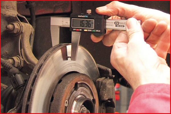 Produktbild: KS Tools 300.0540 Digital-Bremsscheiben-Messschieber 0-60mm, 160mm