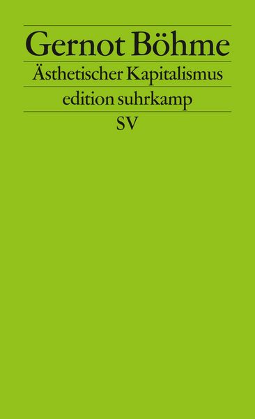 Produktbild: &Auml;sthetischer Kapitalismus