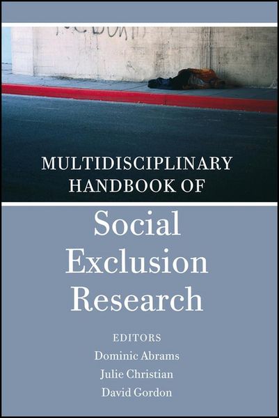 Produktbild: Multidisciplinary Handbook of Social Exclusion Research