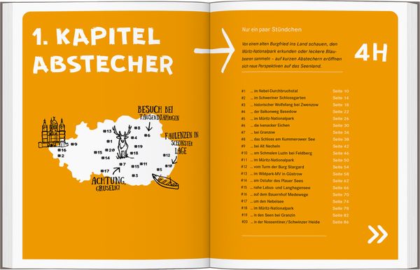 Produktbild: 52 kleine & gro&szlig;e Eskapaden Mecklenburgische Seen