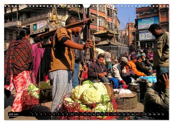 Produktbild: Nepal - das Dach der Welt (Wandkalender 2026 DIN A3 quer), CALVENDO Monatskalender