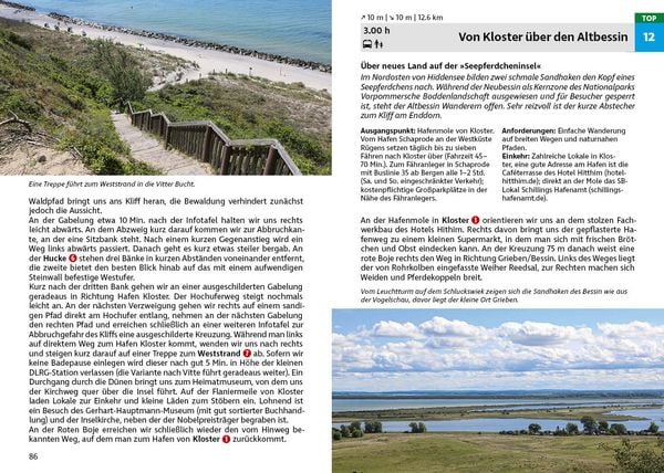 Produktbild: ROTHER Wanderf&uuml;hrer R&uuml;gen. 50 Touren auf Deutschlands gr&ouml;&szlig;ter Ostseeinsel, auf Hiddensee und Fischland-Dar&szlig;-Zingst