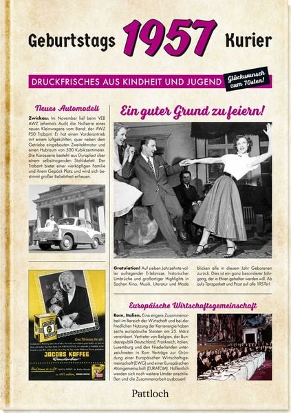 Produktbild: 1957 - Geburtstagskurier