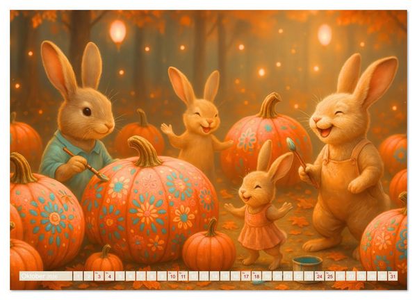 Produktbild: Ein Jahr mit Fantasie (Wandkalender 2026 DIN A2 quer), CALVENDO Monatskalender