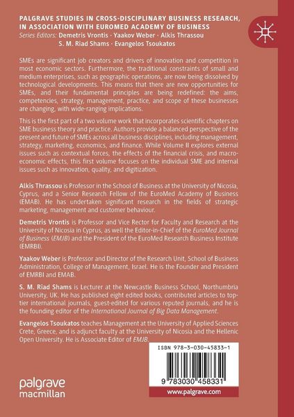 Produktbild: The Changing Role of SMEs in Global Business