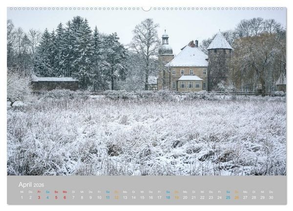 Produktbild: Coburger Land - Burgen und Schl&ouml;sser (hochwertiger Premium Wandkalender 2026 DIN A2 quer), Kunstdruck in Hochglanz