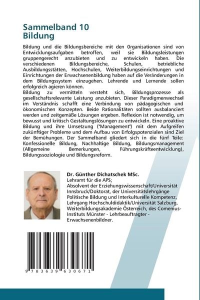 Produktbild: Sammelband 10 Bildung