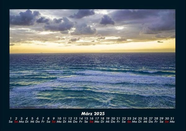 Produktbild: Meereslandschaften 2025 Fotokalender DIN A4