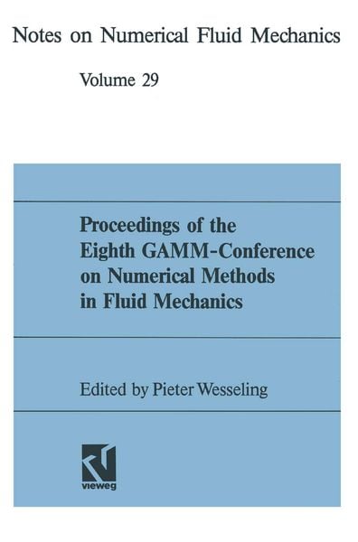 Produktbild: Proceedings of the Eighth GAMM-Conference on Numerical Methods in Fluid Mechanics