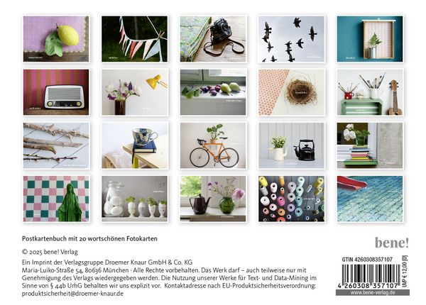 Produktbild: Einfach so - Postkartenbuch