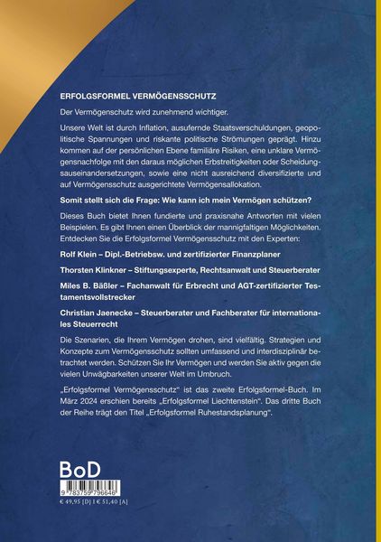 Produktbild: Erfolgsformel Verm&ouml;gensschutz